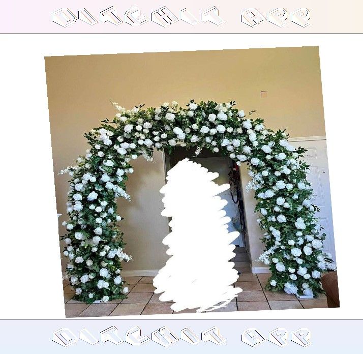 Enchanting Wedding Styling Featuring Gorgeous Floral Art about back