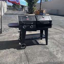 Bbq Grill 2/1 Charcoal And Gas Propane 