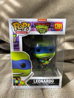 Funko Pop Leonardo TMNT Mutant Mayhem #1391