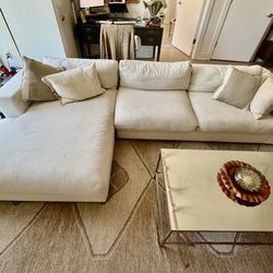 Crate and Barrel Oceanside Sectional