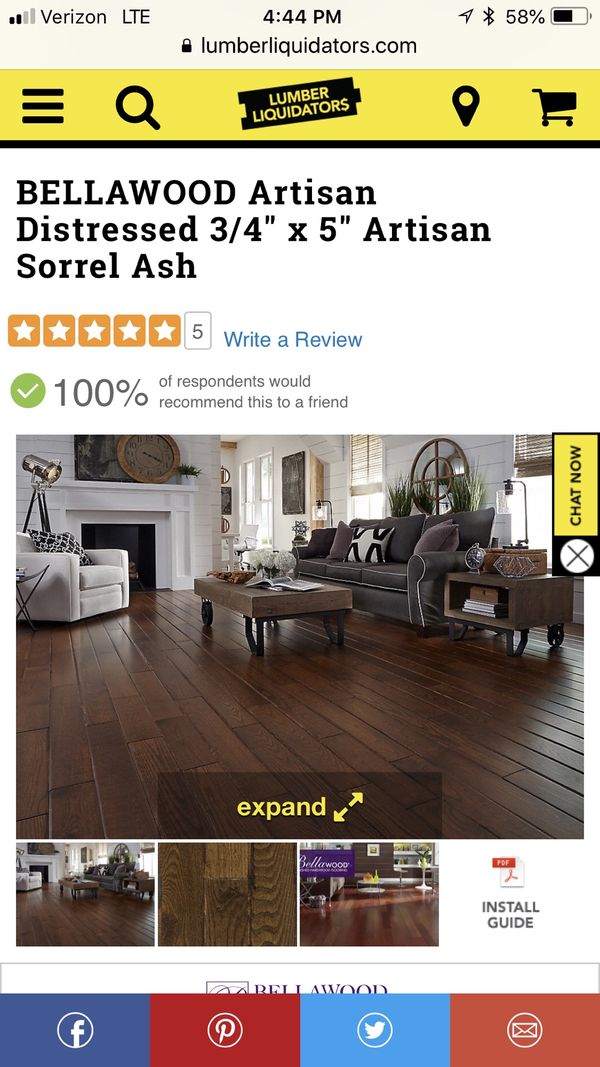 Bellawood Artisan Sorrel Ash Hardwood Flooring 3 4 X 5 New For Sale In North Aurora Il Offerup