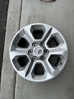 Stock 17” Toyota rims