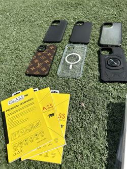 I Phone Cases 12,13,14 +Pro Max And Glass