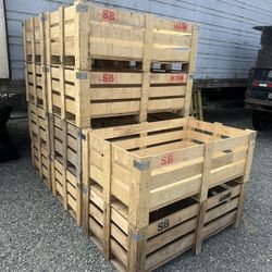 Crates Planter Box Moving $25 Each