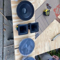 Prv Speakers, Drivers, and Amp