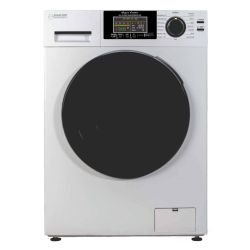 1.62 Cu. Ft. RV Pet Version Compact 110-Volt Vented 15 Lbs. Sani Washer Dryer Combo 1400RPM in White
