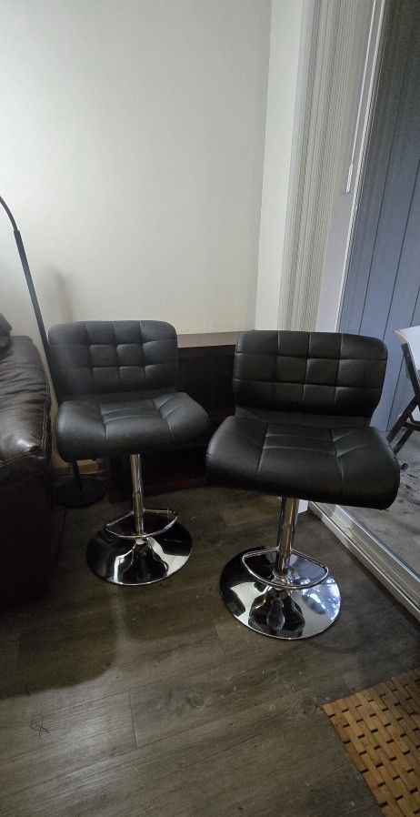 Leather Bar Stool Chairs