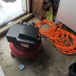air compressor with hose