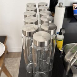20oz drinking Glasses with Lid x 11g