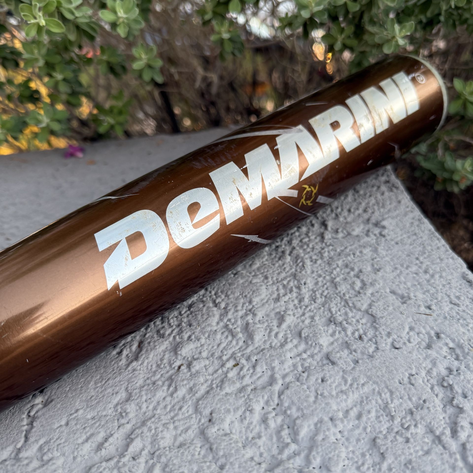 Demarini Voodoo Black SC4 Half +Half Baseball Bat 34” 31 oz (-3) BESR 2 5/8