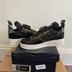 Af1 BHM Size 8 Women’s New With Box