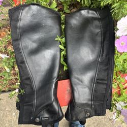 Saxon Children's Half Chaps for Riding