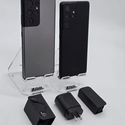 Samsung Galaxy S21ultra, 128Gb, Gray Color, Unlocked For Any Company.