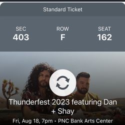 Dan And Shay Ticket 