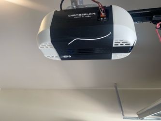 Garage door opener installation.