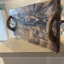 Solid Oak Handcrafted Table Tray