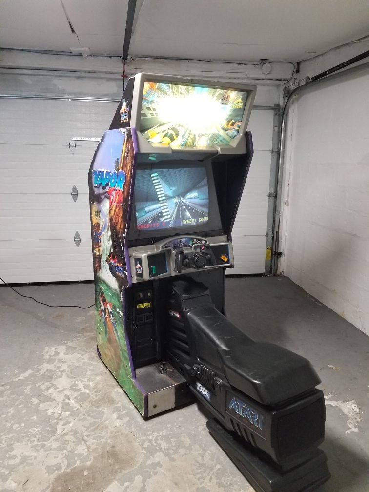 Vapor TRX Arcade Machine.
