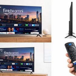 📺 Amazon Fire TV Omni 75” – 4K UHD Smart TV