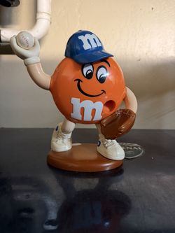 collectible oranges baseball player m&m