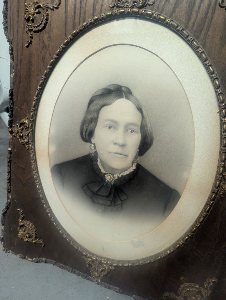 Antique framed photos