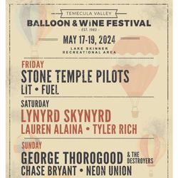Two Tickets To Temecula Wine And Balloon Festival