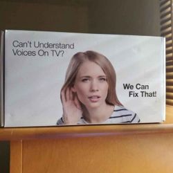 AccuVoice AV100 TV Speaker Soundbar with Voice Boost