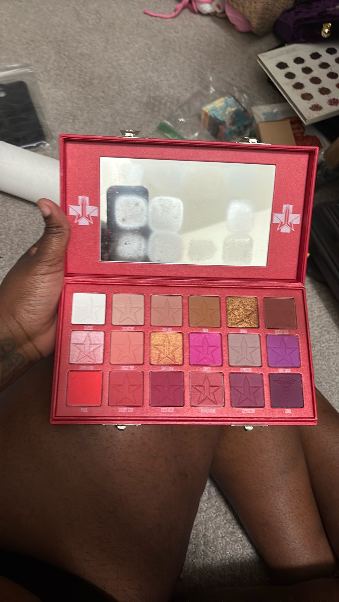 Jeffree star, blood sugar palette