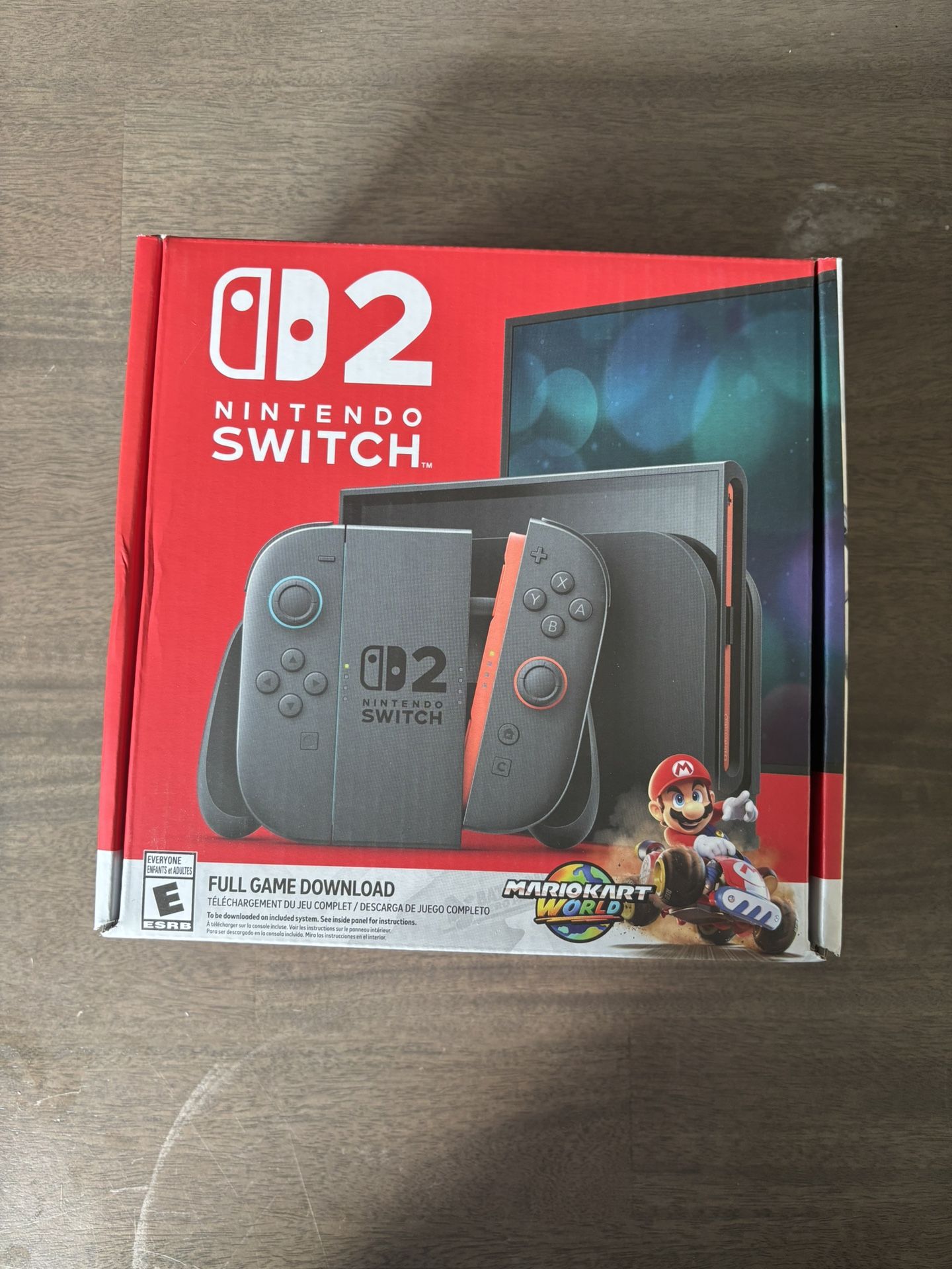 Nintendo Switch 2 In Hand Mario Bundle