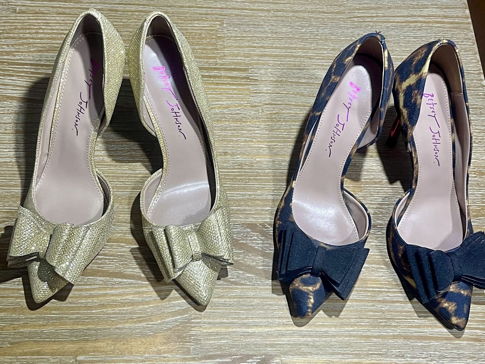 Betsey Johnson Heels Set Size 8