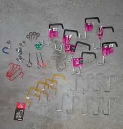 Garage Storage Hooks & Hangers Lot