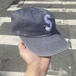Supreme S-Logo Pigment 6-Panel Hat