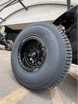 New: METAL FX  slayer Beadlock wheels 15x8 4x137  4x156 5x4.5  6x139.7  & 33x10-15 TENSOR Regulator 2 tires for SXS UTV (We Finance)
