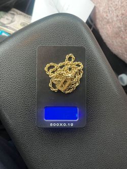 14k gold rope chain