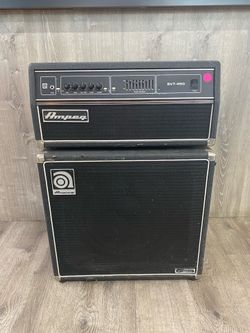 Ampeg SVT-450H Bass Amp Head & Ampeg SVT-15E 1x15 Bass Cabinet