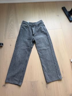 Levi's 565 Loose Straight Jeans - Gray Wash 36x32