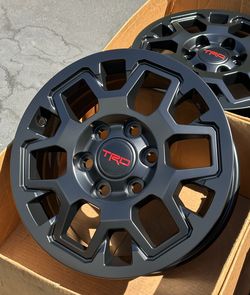 18” Toyota Tacoma TRD Factory wheels rims satin black new 4Runner