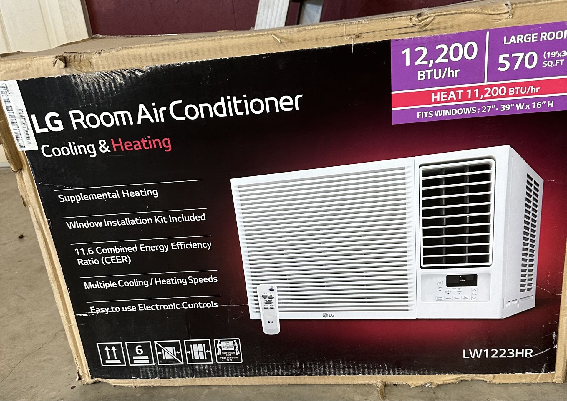 LG Room Air Conditioner Cooling & Heater