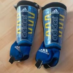 Adidas Large 653953 Soccer Shinguards Blue Size L 180/5'11” New