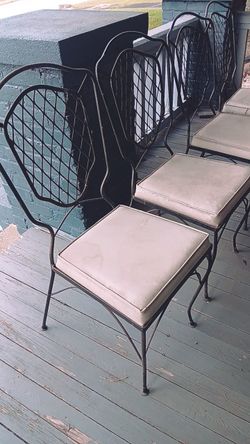 Antique Wrought Iron Set