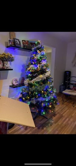 6.5 Ft Pre Lit Christmas Tree