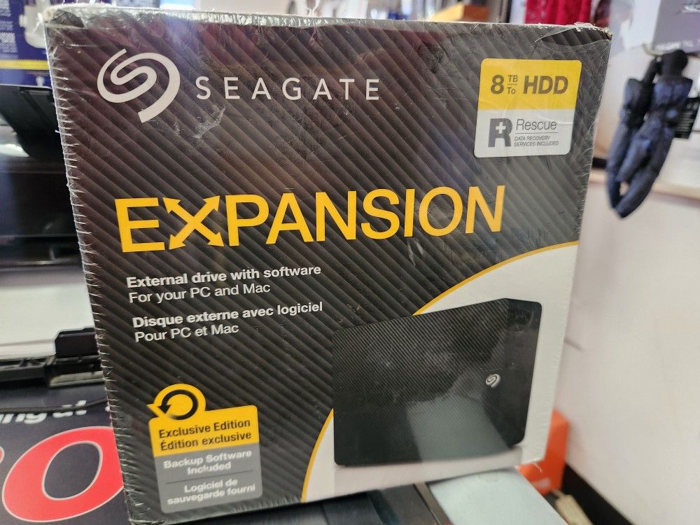 Seagate Expansion 8tb External USB 3.0 Hdd