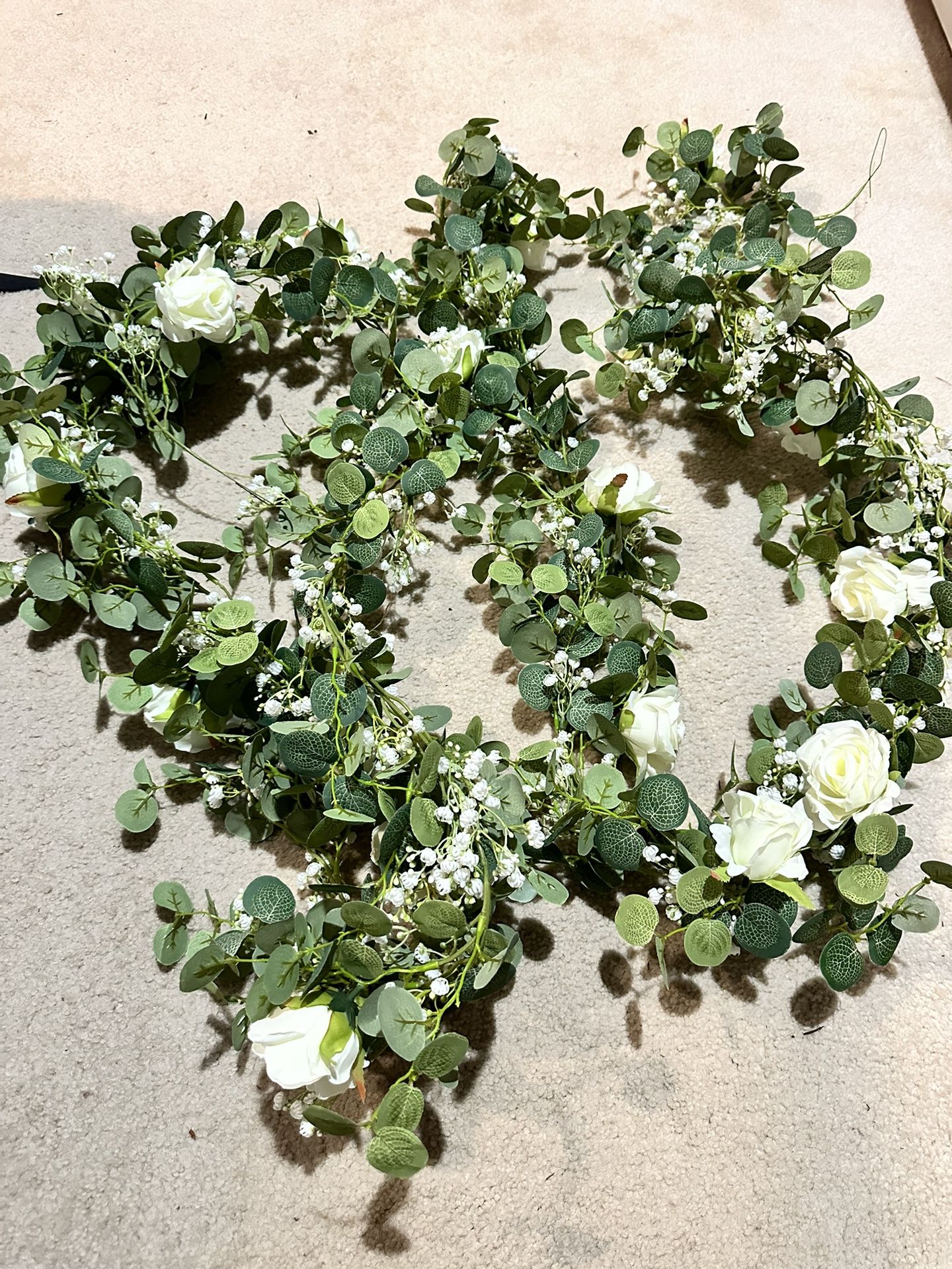 Wedding Decorations Garland Table Numbers Card Box Sign Holders Wooden Fans Small Easels Balloon Arch Hanging Banners