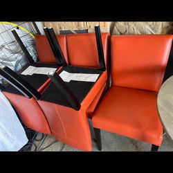 Crate And Barrel Dinning Chairs