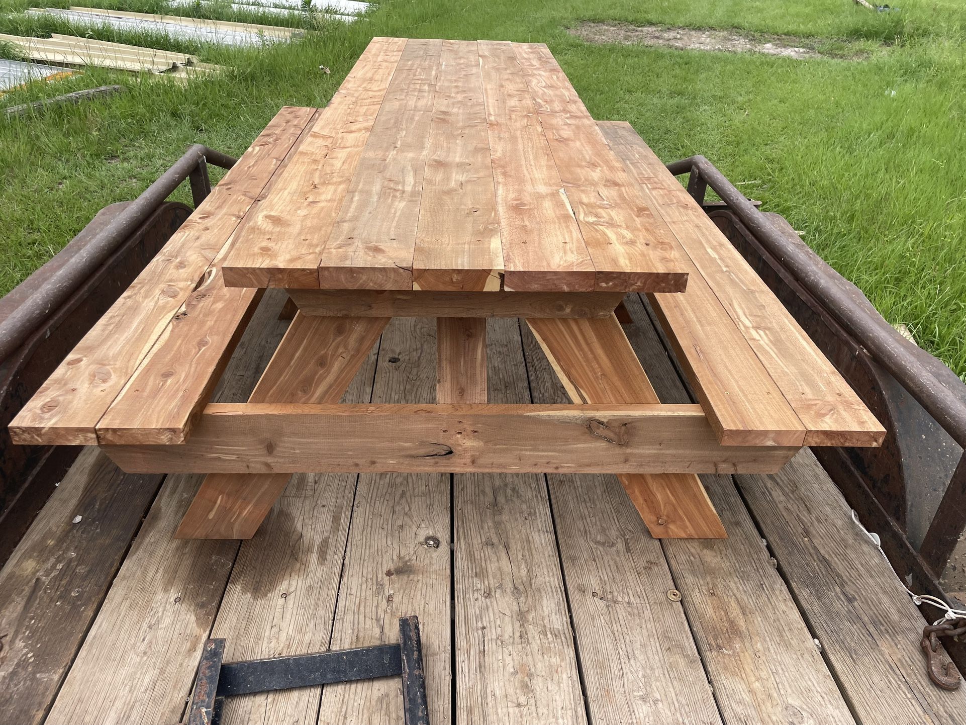 8 Ft Cedar Picnic Table