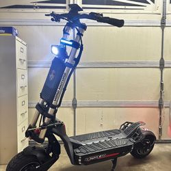 Hooga Daytona - 72V All Terrain Hyper Scooter Top speed 70 Mph 60 Miles range 