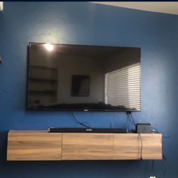 Wall-Mounted Entertainment Center REDUCED PRICE
