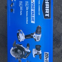 Hart 3 Tool Combo Kit