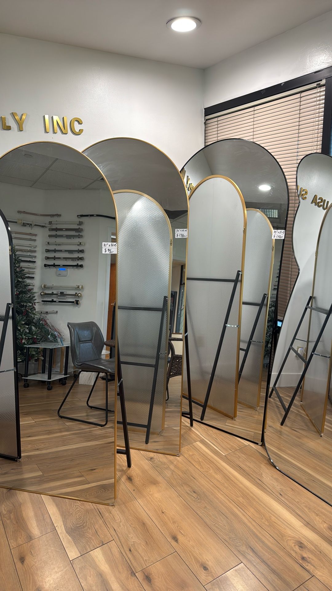 Extra Large Mirror Floor mirror DH mirror Wall-mounted Mirror 74.5”x35”