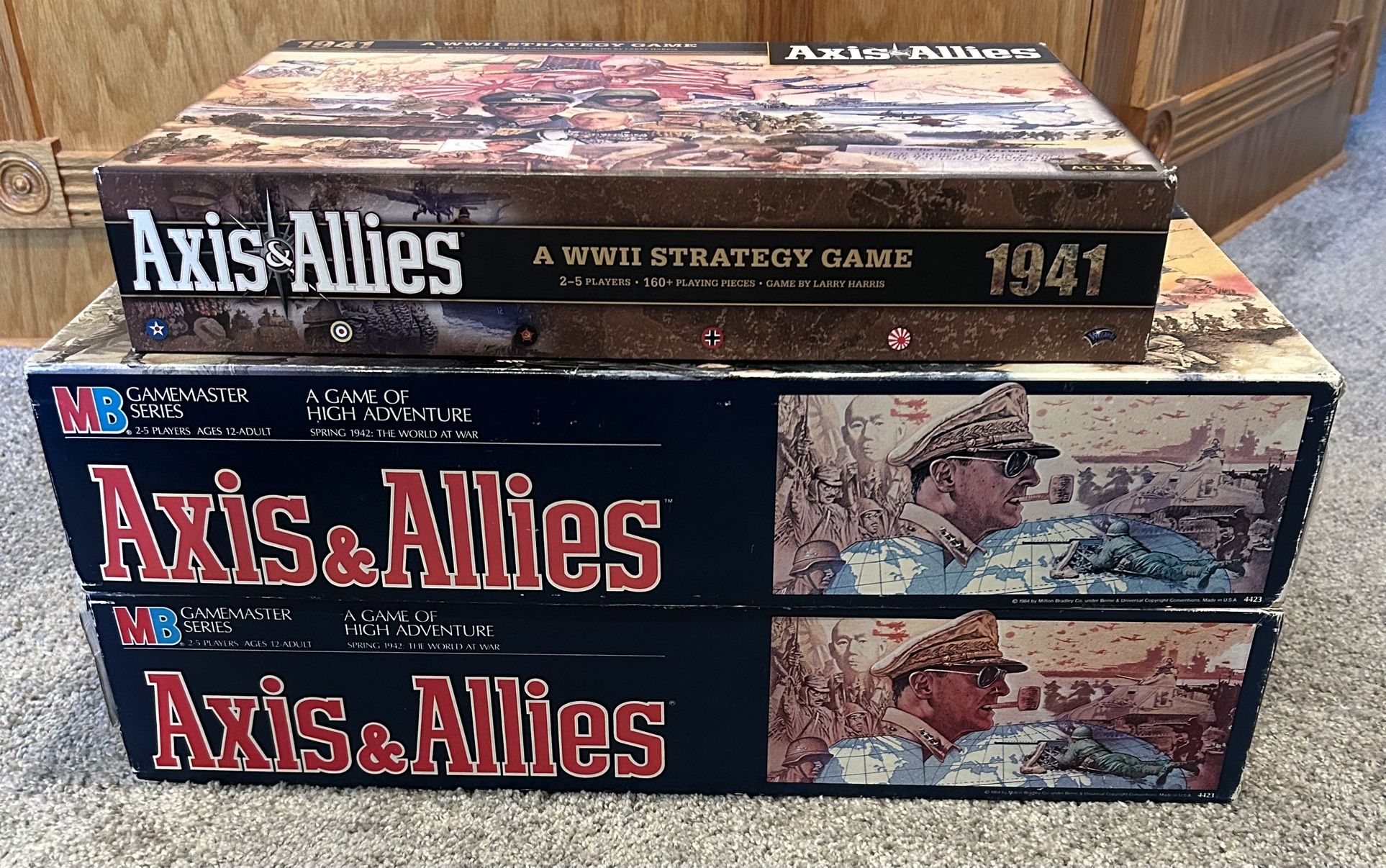 $25 – Axis & Allies Board Game Lot (3 Games Total) – Wichita, KS