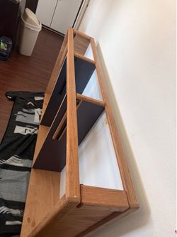 Twin wooden bed and twin mattress from Costco